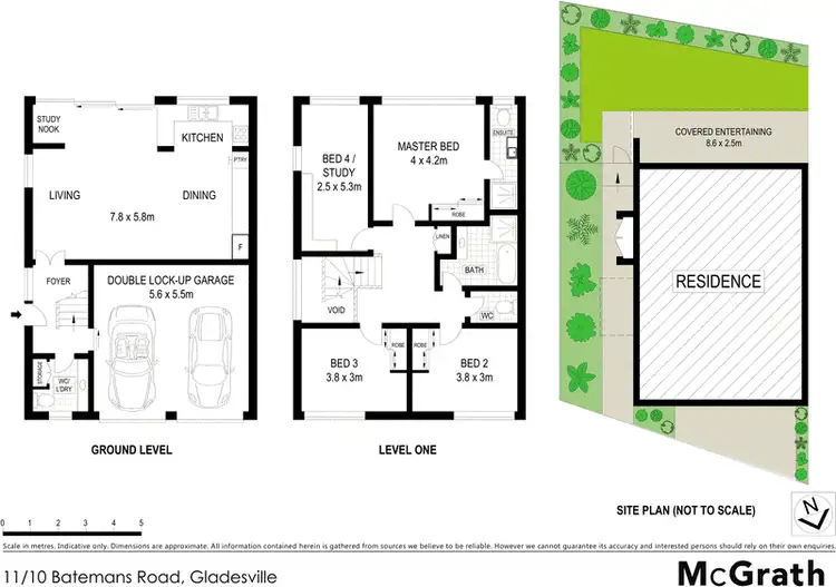 Floorplan of Homely house listing, 11/10 Batemans Road, Gladesville NSW 2111