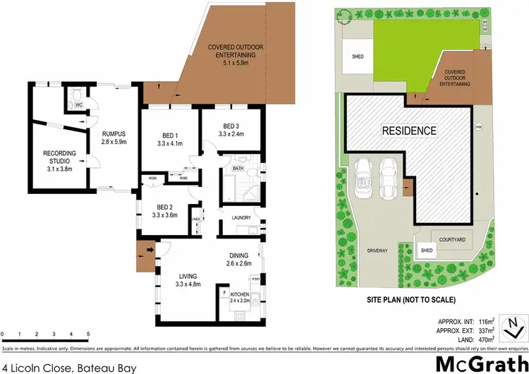 Floorplan of Homely house listing, 4 Lincoln Close, Bateau Bay NSW 2261