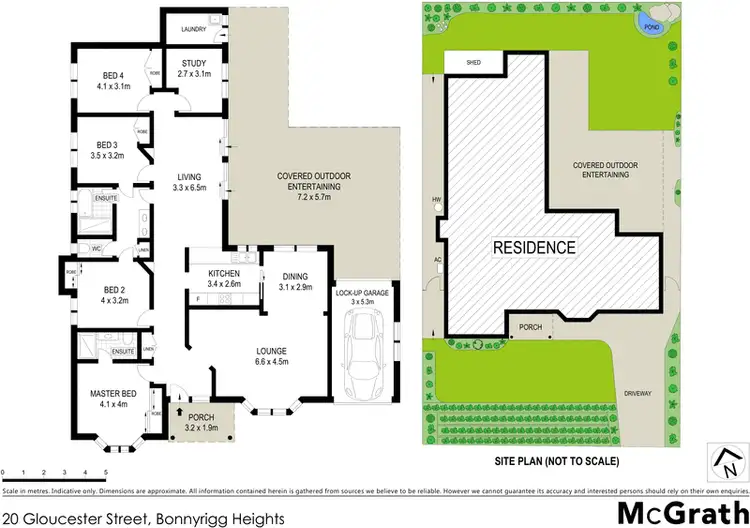 Floorplan of Homely house listing, 20 Gloucester Street, Bonnyrigg Heights NSW 2177
