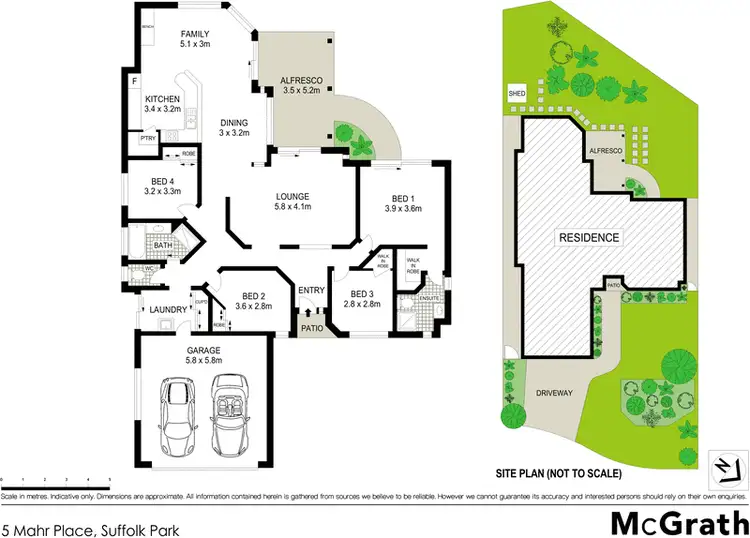 Floorplan of Homely house listing, 5 Mahr Place, Suffolk Park NSW 2481