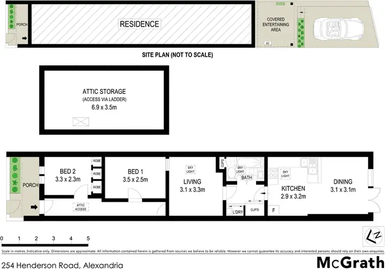 Floorplan of Homely house listing, 254 Henderson Road, Alexandria NSW 2015