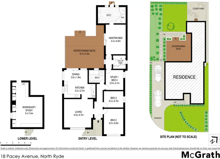 Floorplan of Homely house listing, 18 Pacey Avenue, North Ryde NSW 2113