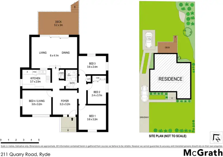 Floorplan of Homely house listing, 211 Quarry Road, Ryde NSW 2112