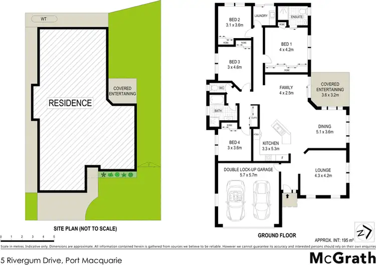 Floorplan of Homely house listing, 5 Rivergum Drive, Port Macquarie NSW 2444