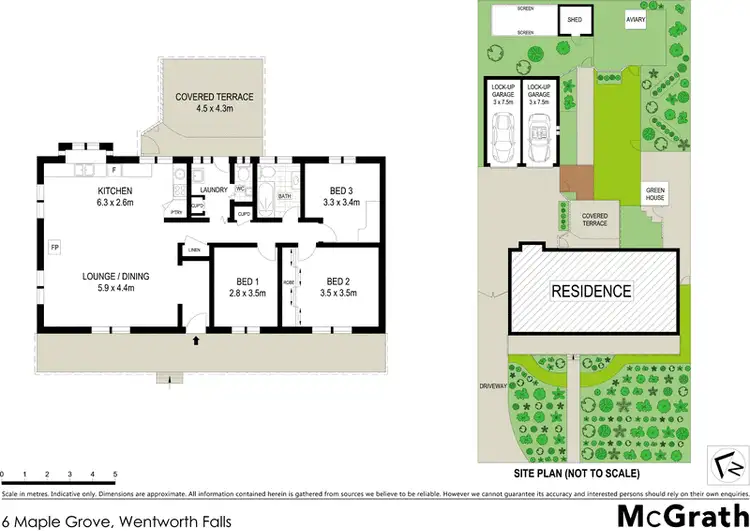 Floorplan of Homely house listing, 6 Maple Grove, Wentworth Falls NSW 2782