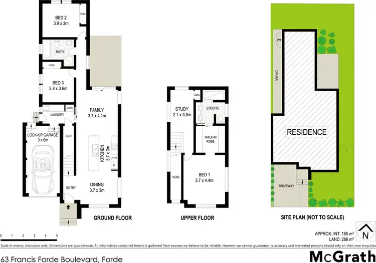 Floorplan of Homely house listing, 63 Francis Forde Boulevard, Forde ACT 2914