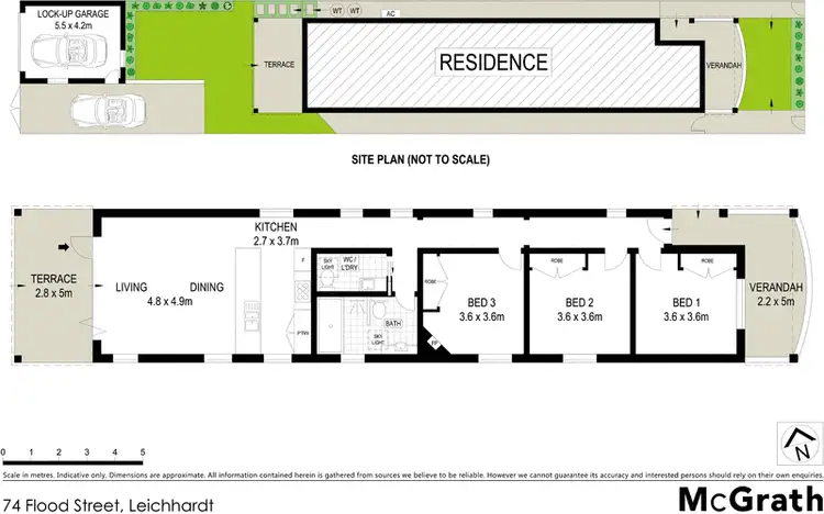 Floorplan of Homely house listing, 74 Flood Street, Leichhardt NSW 2040