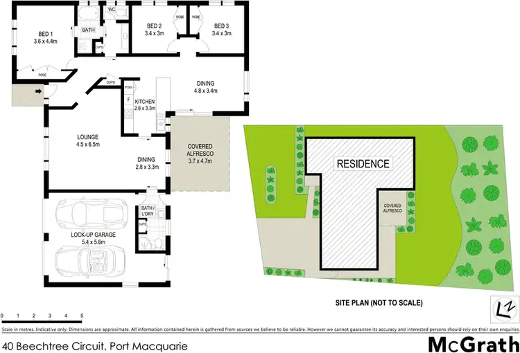 Floorplan of Homely house listing, 40 Beechtree Circuit, Port Macquarie NSW 2444