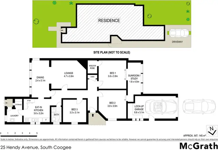 Floorplan of Homely house listing, 25 Hendy Avenue, South Coogee NSW 2034