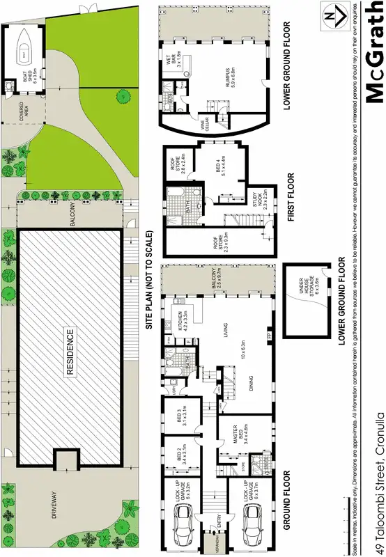 Floorplan of Homely house listing, 49 Taloombi Street, Cronulla NSW 2230