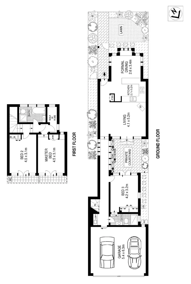 Floorplan of Homely house listing, 80 Gerrale Street, Cronulla NSW 2230