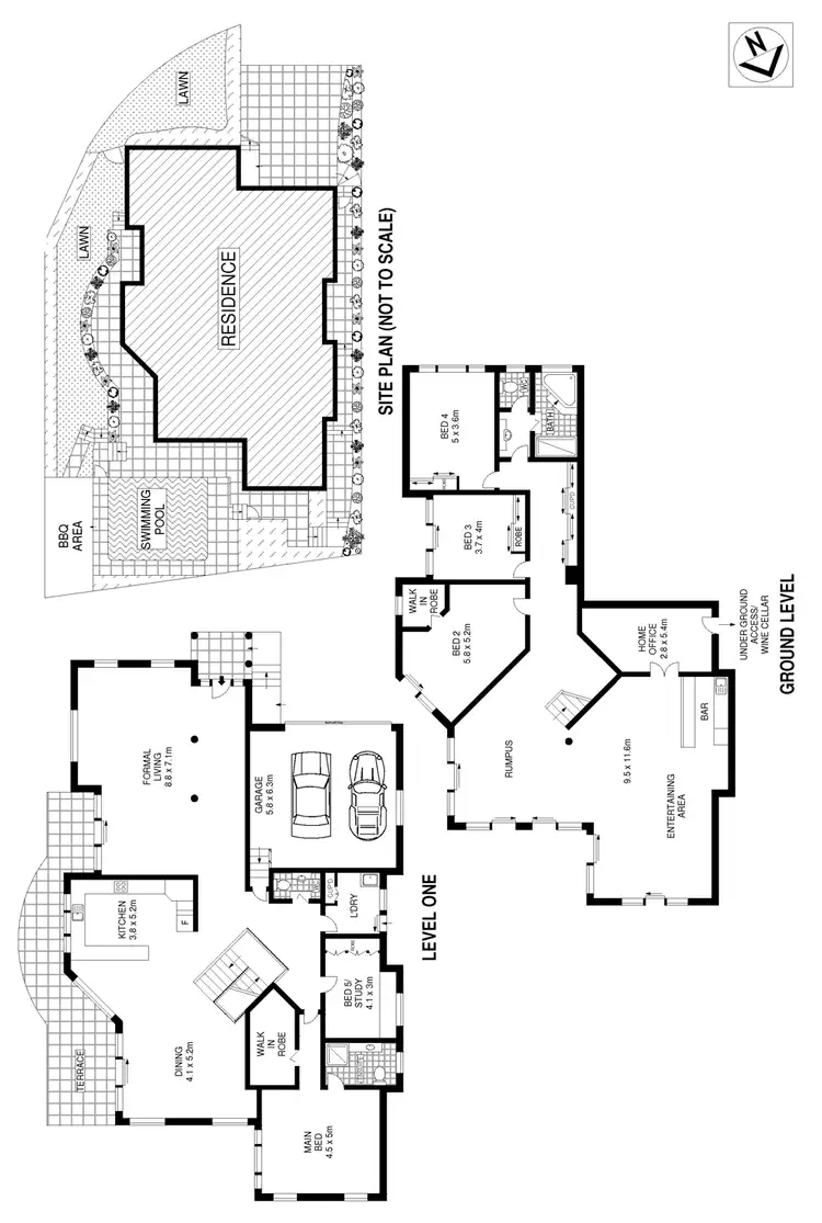 Floorplan of Homely house listing, 254 Attunga Road, Yowie Bay NSW 2228