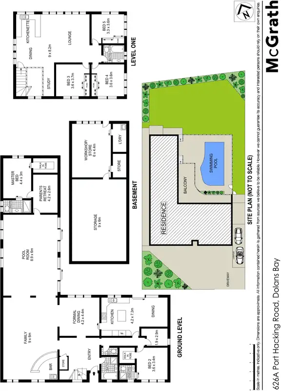 Floorplan of Homely house listing, 626A Port Hacking Road, Dolans Bay NSW 2229