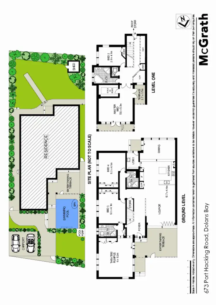 Floorplan of Homely house listing, 673 Port Hacking Road, Dolans Bay NSW 2229
