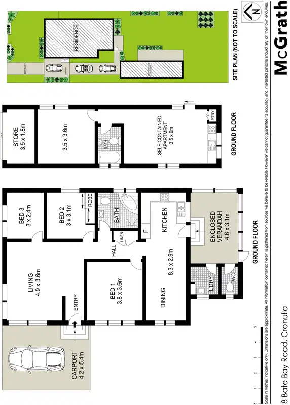 Floorplan of Homely house listing, 8 Bate Bay Road, Cronulla NSW 2230