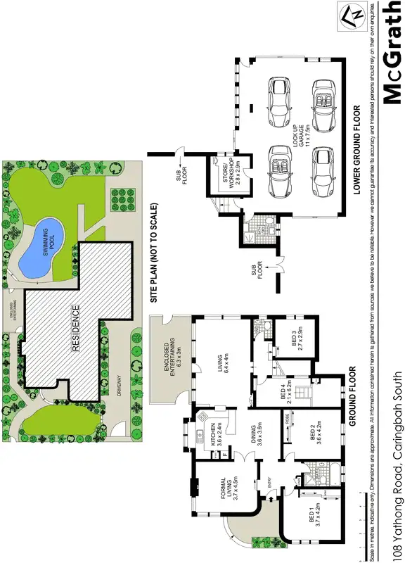 Floorplan of Homely house listing, 108 Yathong Road, Caringbah South NSW 2229