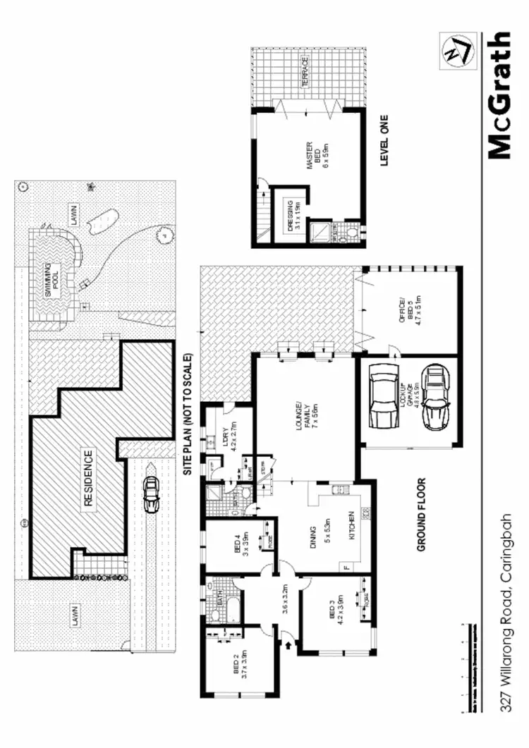 Floorplan of Homely house listing, 327 Willarong Road, Caringbah NSW 2229