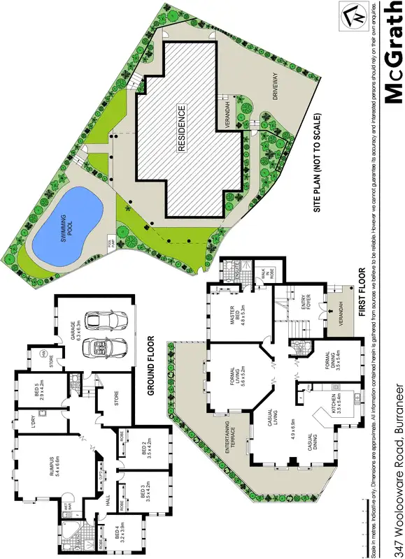 Floorplan of Homely house listing, 347 Woolooware Road, Burraneer NSW 2230