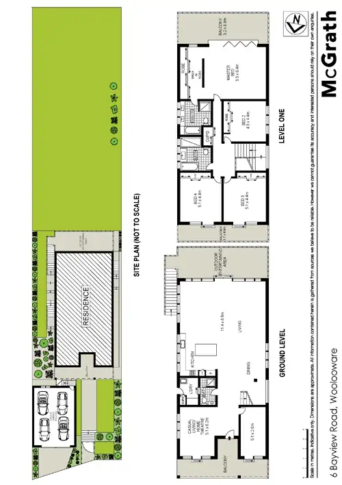 Floorplan of Homely house listing, 6 Bayview Road, Burraneer NSW 2230