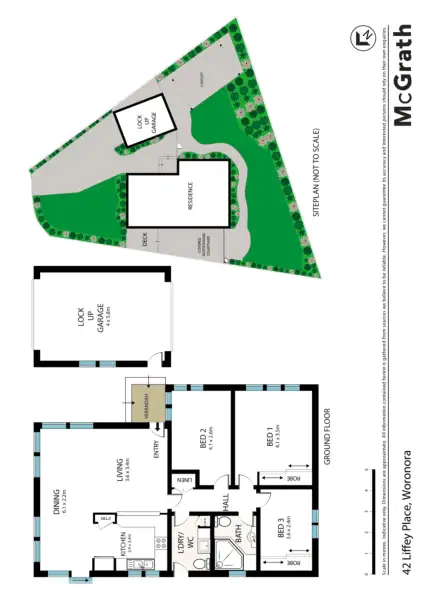 Floorplan of Homely house listing, 42 Liffey Place, Woronora NSW 2232