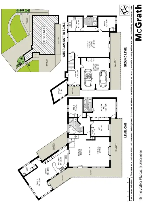 Floorplan of Homely house listing, 18 Trevalsa Place, Burraneer NSW 2230