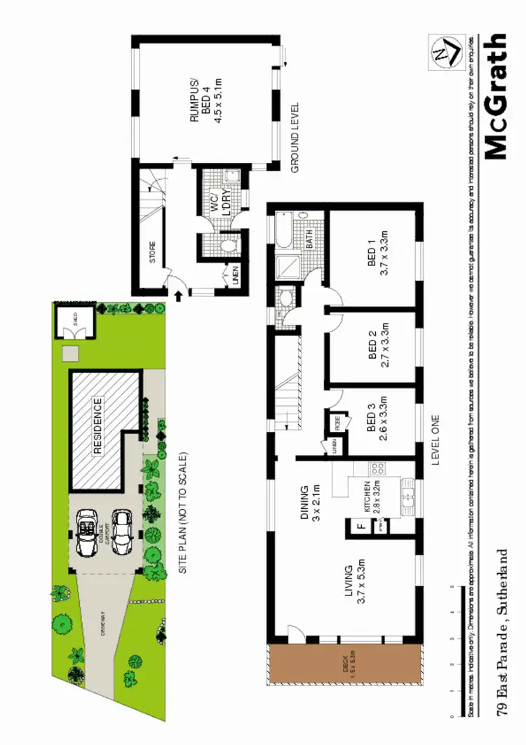 Floorplan of Homely house listing, 79 East Parade, Sutherland NSW 2232