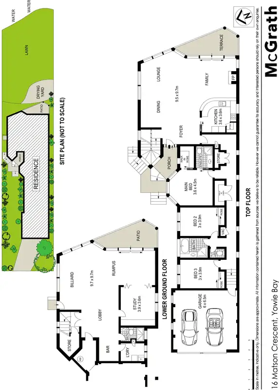 Floorplan of Homely house listing, 16 Matson Crescent, Yowie Bay NSW 2228