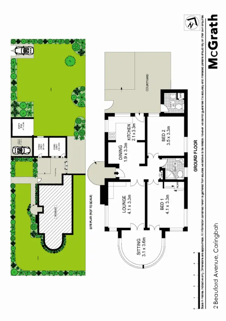 Floorplan of Homely house listing, 2 Beauford Avenue, Caringbah NSW 2229