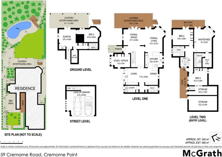 Floorplan of Homely house listing, 59 Cremorne Road, Cremorne Point NSW 2090