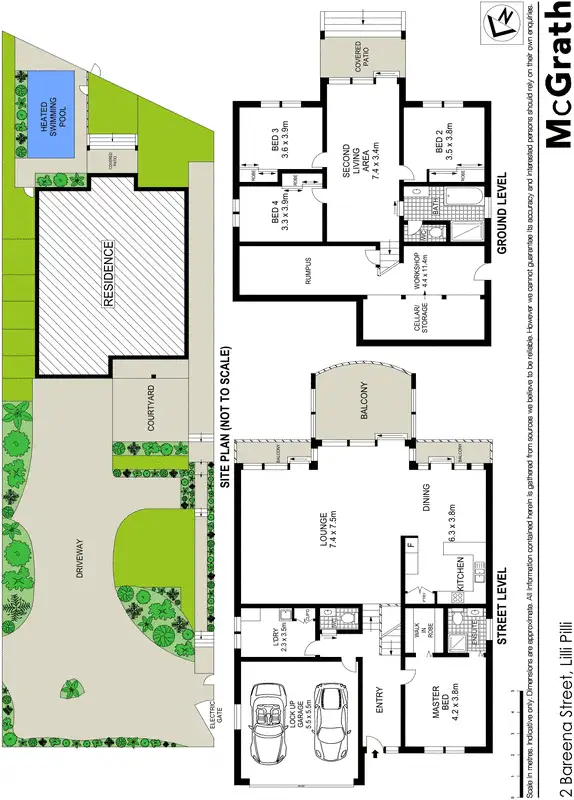Floorplan of Homely house listing, 2 Bareena Street, Lilli Pilli NSW 2229