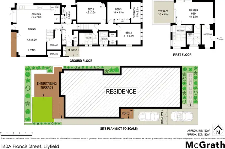 Floorplan of Homely house listing, 160A Francis Street, Lilyfield NSW 2040