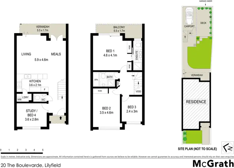 Floorplan of Homely house listing, 20 The Boulevarde, Lilyfield NSW 2040