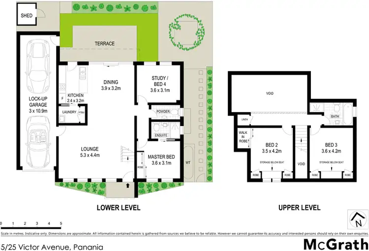 Floorplan of Homely townhouse listing, 5/25 Victor Avenue, Panania NSW 2213