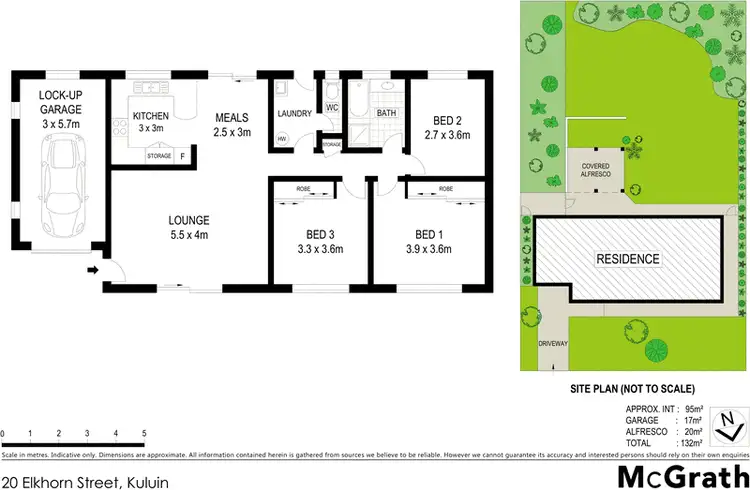 Floorplan of Homely house listing, 20 Elkhorn Street, Kuluin QLD 4558