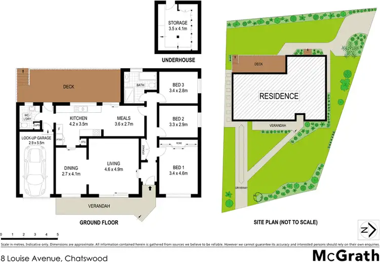 Floorplan of Homely house listing, 8 Louise Avenue, Chatswood NSW 2067