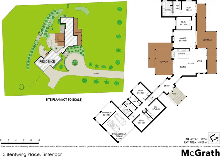 Floorplan of Homely rural property listing, 13 Bentwing Place, Tintenbar NSW 2478