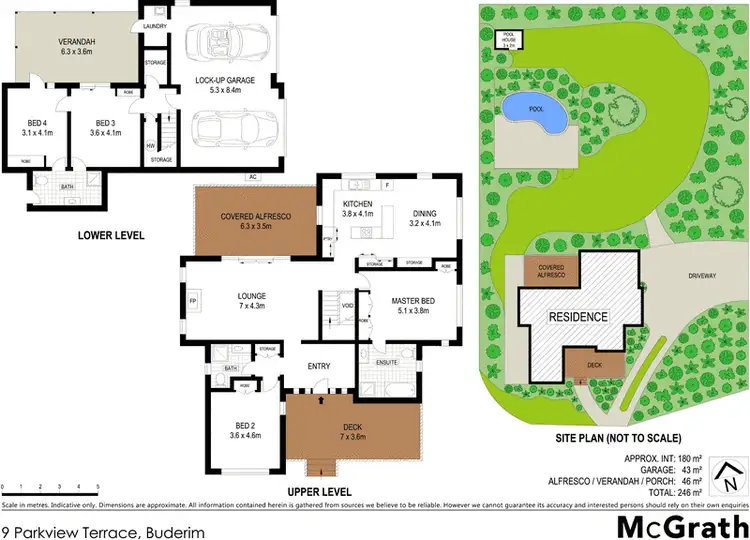 Floorplan of Homely house listing, 9 Parkview Terrace, Buderim QLD 4556