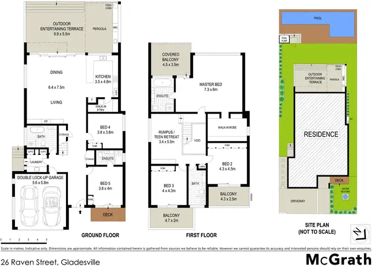 Floorplan of Homely house listing, 26 Raven Street, Gladesville NSW 2111