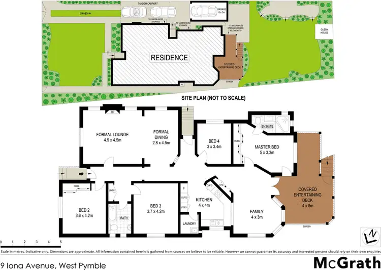 Floorplan of Homely house listing, 9 Iona Avenue, West Pymble NSW 2073
