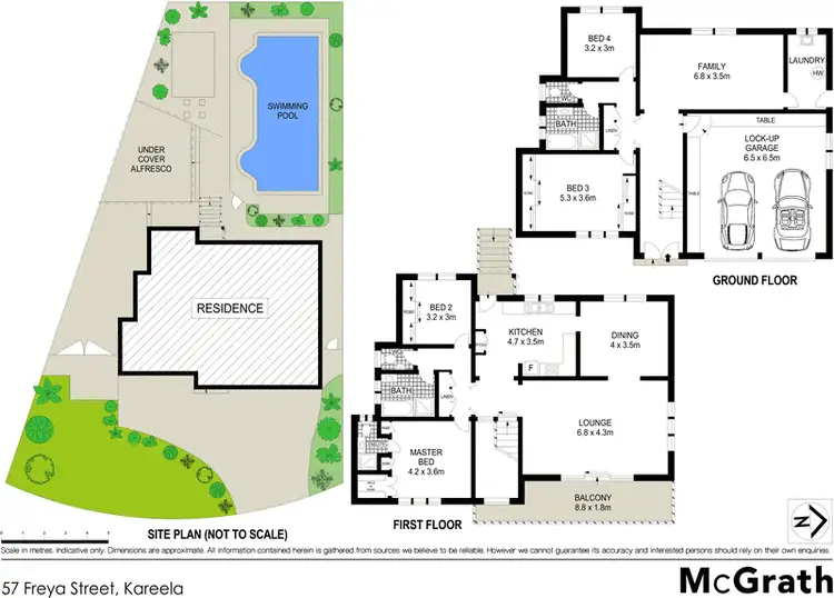 Floorplan of Homely house listing, 57 Freya Street, Kareela NSW 2232