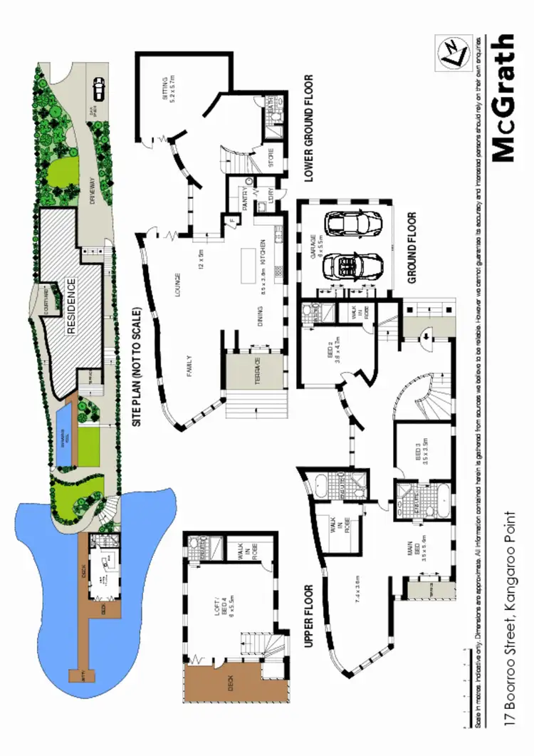 Floorplan of Homely house listing, 17 Boorroo Street, Kangaroo Point NSW 2224
