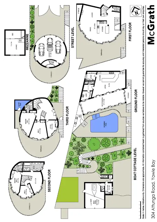 Floorplan of Homely house listing, 304 Attunga Road, Yowie Bay NSW 2228