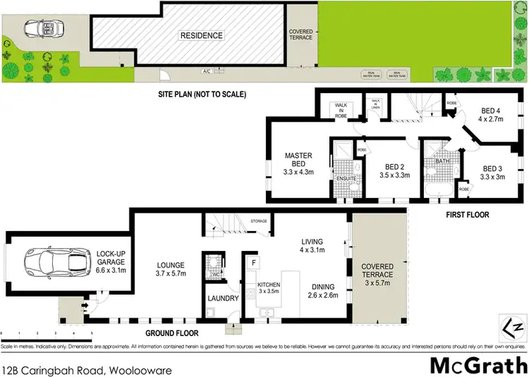 Floorplan of Homely house listing, 12B Caringbah Road, Woolooware NSW 2230
