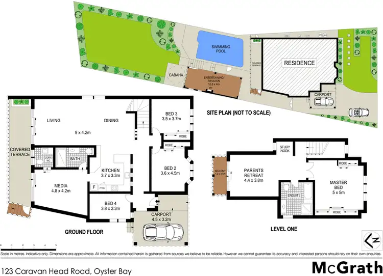 Floorplan of Homely house listing, 123 Caravan Head Road, Oyster Bay NSW 2225