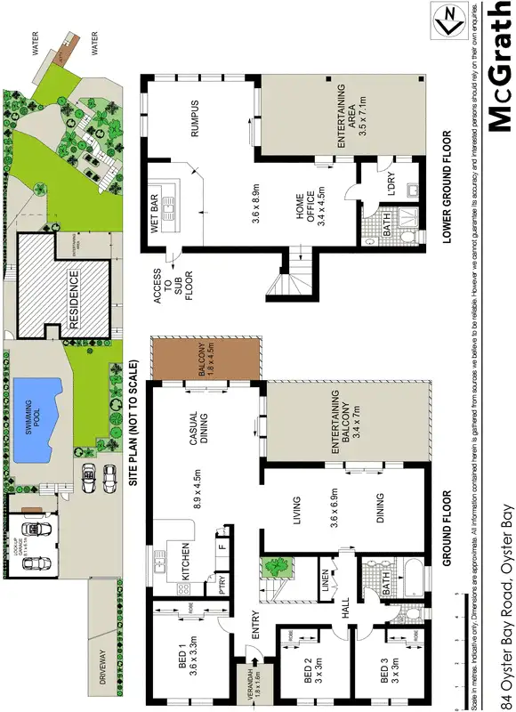 Floorplan of Homely house listing, 84 Oyster Bay Road, Oyster Bay NSW 2225