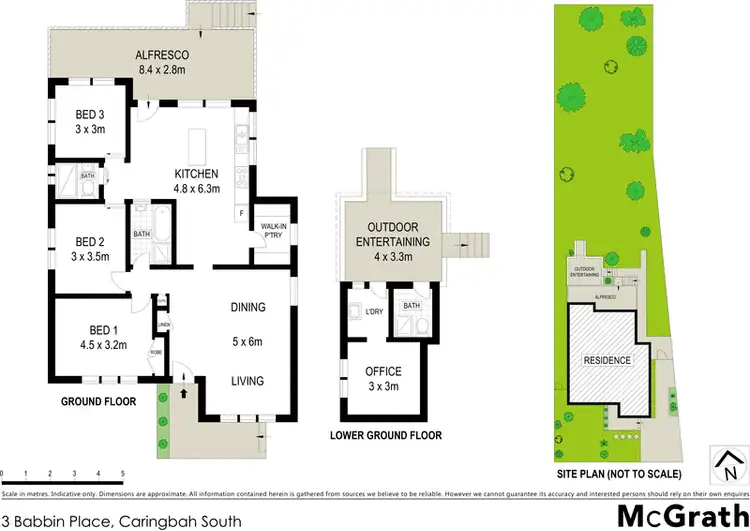 Floorplan of Homely house listing, 3 Babbin Place, Caringbah South NSW 2229