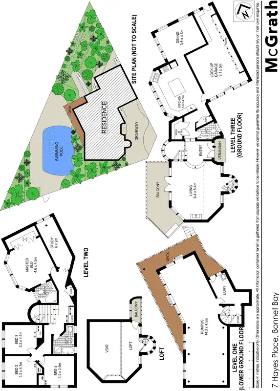 Floorplan of Homely house listing, 7 Hayes Place, Bonnet Bay NSW 2226