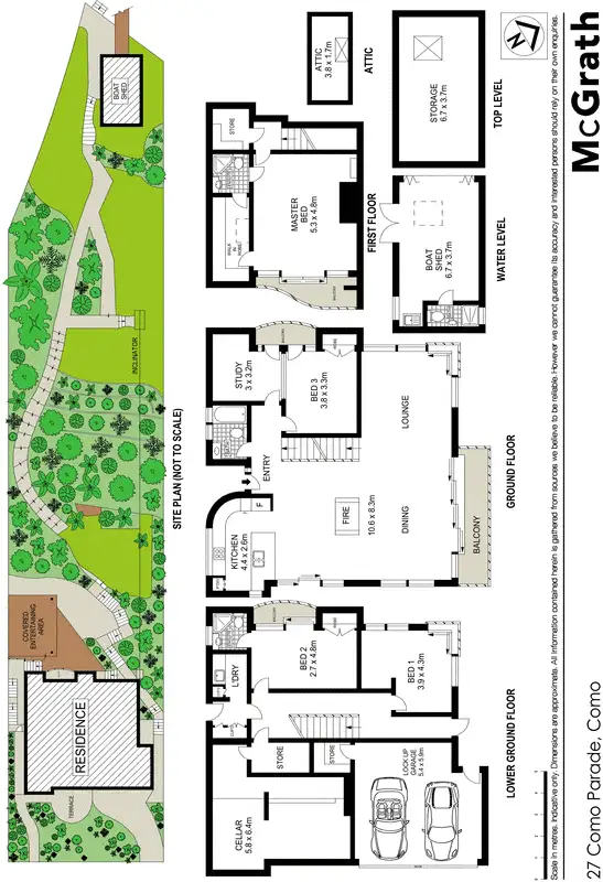 Floorplan of Homely house listing, 27 Como Parade, Como NSW 2226