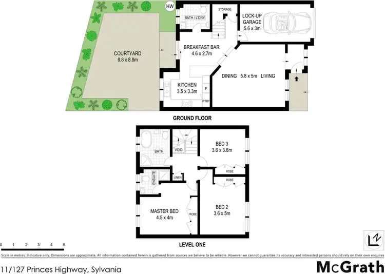 Floorplan of Homely apartment listing, 11/127 Princes Highway, Sylvania NSW 2224