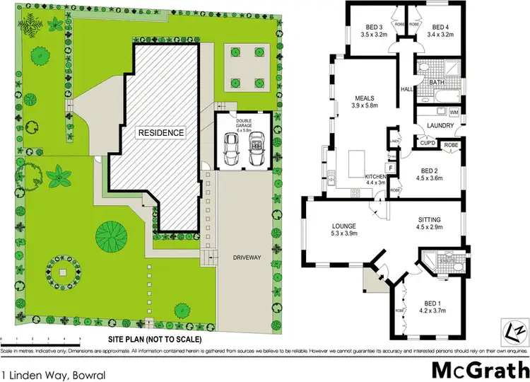 Floorplan of Homely house listing, 1 Linden Way, Bowral NSW 2576